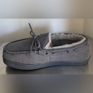 Club Room Gray Men's Suede Loafers